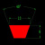 聚氨酯三角带红色粘结三角带PU三角带MZABC型三角带三胶带 A型 宽13mm*厚8mm (1米价）