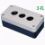 JNPUW SND-三孔按钮盒XALB03C+急停按钮单位；套