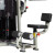 军霞（JUNXIA）JX-835 腹部前屈训练器商用健身房坐姿式卷腹屈腹力量训练器械