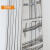 人字梯不锈钢加厚四步五步折叠梯非铝合金装修可携式工程梯子 2.2米七步