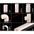 暗装电工穿线管20 线管pvc暗装 明装明线20 25 32电工管走线管套管pvc管接头 MYFS 白色钉卡25mm