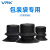 威尔克VRK 工业吸盘丁晴胶仿静电吸盘纸张包装袋专盘嘴 VP10BS-A5【配M5外螺纹】 白色硅胶 