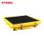 西斯贝尔（SYSBEL）SPP102H盛漏托盘加高版45*131*67聚乙烯材质定做 双桶型黄色1个 SPP401不适用于叉车