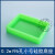 冷冻模块96孔低温配液恒温模块PCR冰盒0.2ML预冷铝制冰盒离心管架 0.2ml/96孔小号硅胶底座/1个