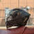 礼丝汀摩托车男全覆式双镜片揭面盔四季旅行拉力蓝牙全盔3C认证 蓝高达+镀彩+彩尾 M