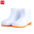 谋福（CNMF）白色卫生鞋靴 劳保防护雨鞋 白色雨靴 46 