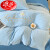 多喜爱 DOHIA.COM牛奶绒水晶绒纯色刺绣四件套珊瑚绒法莱绒宝宝绒婴儿 雏菊-星辰银 1.2m床单款三件套