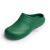 手术室专用拖鞋包头防护耐磨劳保鞋工厂工作鞋厚底软底不累脚护士上班 绿色 3L(44-45)