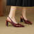 MK BELLE意大利轻奢侈新品法式包头凉鞋女高跟7CM夏季新款真皮镂空罗马鞋3 黑色(精选皮革) 33(手工级制作)