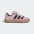 阿迪达斯 （adidas）「鲨鱼面包鞋」ADIMATIC经典运动滑板鞋男女三叶草 粉色/黑色/白色 35.5 215mm
