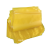 VCI气相防锈塑料包装袋黄色pe防锈膜自封口防潮工业机械金属部件 黄色35x45x16丝 100个 无V型口  PE VCI防锈袋