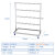 挂料车smt物料架贴片机存放车料盘车不锈钢pcb周转车挂钩架 48挂不带底盘1200*500*1300MM