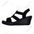 斯凯奇（Skechers）女鞋凉鞋坡跟凉鞋水钻 套穿舒适百搭时尚休闲沙滩凉鞋 10=40码