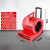 吹干机CB-900B商用大功率强力鼓风吹风机地面板酒店地毯厕所 CB-900D红【1000W带拉杆+滚轮】