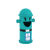 幼儿园卡通垃圾桶大号儿童户外消防栓创意分类公园果皮箱带盖商用 浅蓝色小号88cm