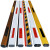 沁度小区门禁拦车杆 3米3.5米4米5米6米长停车场铝合金八角杆挡车栏栅SN2035 加厚八角杆红白4米 100*45 .