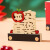 花始桃花岛3d立体便利贴网红便签日历纸雕艺术品创意建筑模型摆件礼物 苹安喜乐便签+展示盒+卡盒