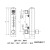 不锈钢流量计 面板式流量计 气体浮子流量计 转子流量计 四分螺纹 液体带阀0.5-4升每分钟