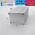 铝合金盒子铝型材外壳铝盒壳体氧化开孔丝印打标 69* 76* 97* 76*35*长100氧化白耳宽92