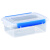 保鲜盒食品级冰箱专用商用食堂摆摊收纳盒塑料长方形密封盒子带盖 透明特小号B2（约0.83L）都带盖