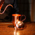清沁堂清沁堂玉波咖啡壶纯手工锤纹铜壶纯紫铜原色茶杯铜器功夫茶具配件 如素铜茶杯 300ml