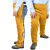 LZJV电焊工防护套袖纯牛皮加厚防飞溅袖套加长焊接护臂护袖男劳保用品 护臂均码（带内衬）