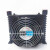 液压油站散热器AL608/609风冷机式散热板风扇油冷却器水冷却板 AL608-AC220V 整体机