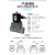 不锈钢电磁阀高压1.6mpa电磁开关控制阀DN15 20 25 32 40 50 DN15内螺纹304常闭型