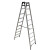 稳耐（werner）稳耐梯子家用人字梯四步铝合金梯双侧两用合梯 210CN  十步梯3米（严禁用作直梯