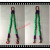 定制适用吊装带起重吊带吊钩勾吊具吊绳吊装工业行车组合24叉腿 3吨1.5米4腿