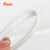 耐高温套管 绝缘阻燃定纹管 电线护套黄腊管玻璃纤维套管玻纤定制 直径3mm/白色/100米