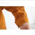 牛皮电焊工作服焊工皮衣耐温电焊防护服防阻燃隔热焊接皮裤防护服 电焊防护服 100厘米