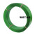 杨笙福1608塑钢打包带包装带捆绑编织带塑料打包绿黑色带pet手工 绿色375米(1608无心重5kg)