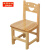 松堡王国幼儿园实木桌椅学前班宝宝专用木质学生儿童桌子写字桌椅板凳套装 实木椅子 0cm