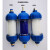 适用干燥管 有机玻璃净化管 气体混合器 气相气路除水脱水管 色谱配件 50*150mm空干燥管
