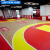 劲踏篮球场地胶室内乒乓球馆运动地板定制pvc塑胶羽毛球场地胶垫 布纹4.5