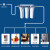 制冰机净水器奶茶店饮料机可乐机开水机通用过滤器滤芯商用 单级+接2根