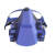 法贝德供气式化工防尘防工业粉尘面罩头戴式防毒气体面具 7000A-A 防护面具 1套