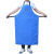 耐低温防液氮围裙LNG加气站冷冻围裙加厚防寒防冻围裙防护衣 蓝色液氮围裙（9565cm左右）