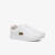 鳄鱼（LACOSTE） 男鞋 Netflix 23新款休闲鞋户外男士板鞋 防滑轻量舒适运动板鞋 白色 45