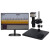 显微镜2K高清单筒检测测量视频 HDMI接口放大镜 金属零件工业 深灰色
