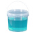 食品级5L升塑料桶甜酒米酒密封桶水果桶龙虾打包盒坚果零食包装桶 5L透明塑料桶2个