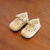 卡特兔一岁女宝宝鞋子春夏款6到12个月婴儿公主鞋软底春季婴幼儿学步鞋8 米色 内长10.5cm13码