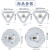 LED吸顶灯改造灯板灯泡灯管圆形光源灯带环形改装板灯珠 圆环24w单白光(直径21.6cm) 其它 其它