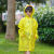 伏加瑞幼儿园防护大童小孩雨披小学生防水雨衣男女童宝宝大帽檐儿童雨衣 绿色雨衣款 建议(80-130cm) 均码