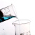 玻璃烧杯 低型烧杯 牛奶杯 高硼硅耐高温刻度杯 实验器材玻璃加厚量杯25 50 100 150 2000ml (蜀牛)