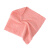哲卜10条装珊瑚绒小毛巾正方形小号纤维吸水速干便宜方巾清洁擦手帕子 粉色10条装25*25cm