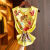 黄马褂高级感黄色新中式马甲背心女坎肩复古刺绣轻国风独特上衣 黄色 2XL （155-175斤）