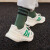 adidas EQUIPMENT+休闲舒适boost跑步鞋男女阿迪达斯官方轻运动 白色/绿色/浅灰色 38(235mm)