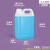 水杉3L方桶-半透明色塑料桶提手方形桶加厚款塑料桶实验室液体桶  S